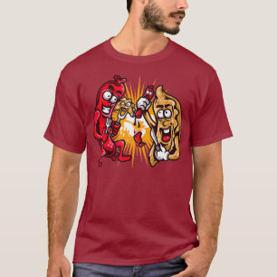 Cool Pierogi And Kielbasa Polish Food Funny T-Shirt
