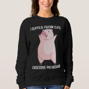 Cool Pig For Men Women Swine Boar Piggy Farm Anima Sweatshirt