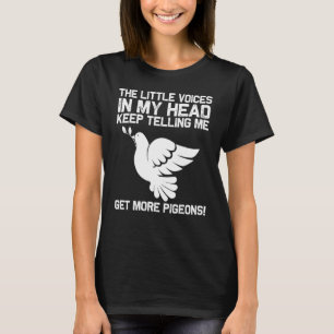 Cool Pigeon For Men Women Staple Homing Pigeon Rac T-Shirt