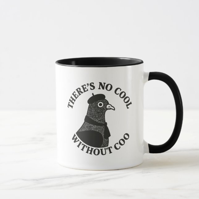Cool Pigeon Mug (Right)