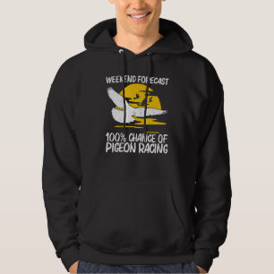 Cool Pigeon Racing For Men Women Homing Pigeon Rac Hoodie