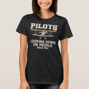 Cool Pilot For Men Women Aircraft Pilot Aeroplane  T-Shirt