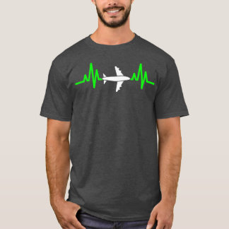 Cool Pilot Heartbeat T-Shirt