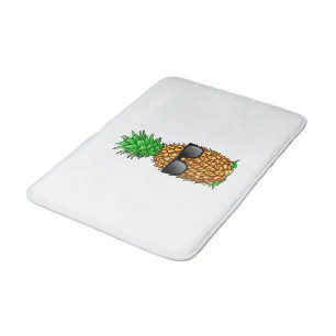 Cool Pineapple Bath Mat