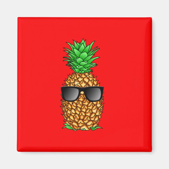 Cool Pineapple Magnet (Front)