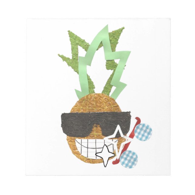 Cool Pineapple Notepad (Front)
