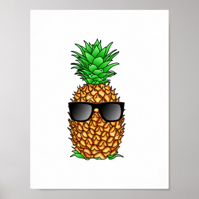 Cool Pineapple Poster (Front)