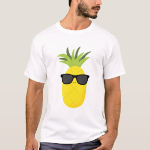 Cool Pineapple with Sunglasses T-Shirt