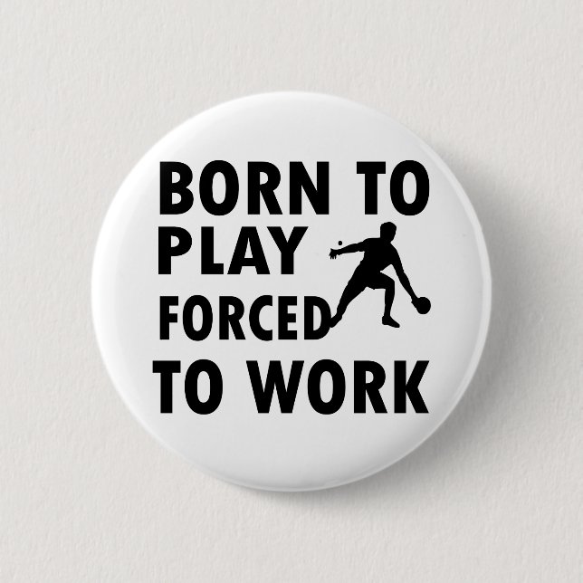 Cool Ping Pong Designs 6 Cm Round Badge (Front)