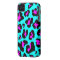Cool Pink/Aqua Leopard Print - iPhone 4/4s Case
