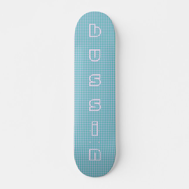 Cool Pink Bussin Skateboard for Beginners (Front)