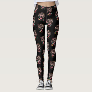 Cool Pink Flamingo Lover Gift for Men Women  Leggings