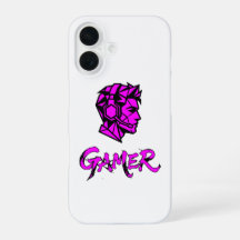 Cool Pink Geometric Gamer 