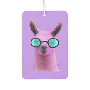 Cool Pink Llama! Car Air Freshener