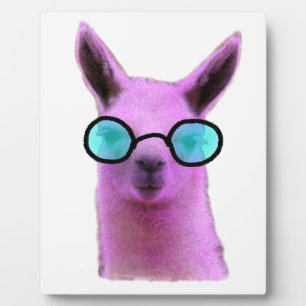 Cool Pink Llama! Plaque
