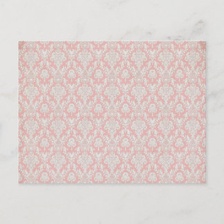 cool pink pattern postcard
