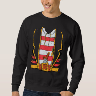 Cool Pirate Costume Design For Fancy Dress And Hal Sweatshirt