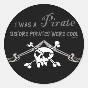 Cool Pirate Sticker