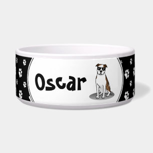 Cool Pit Bull and Sunglasses (lt brindle white 3)