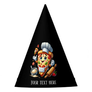 Cool pizza lovers party customizable hat