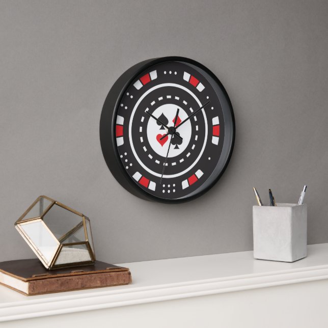 Cool poker room Casino  Clock (Office)
