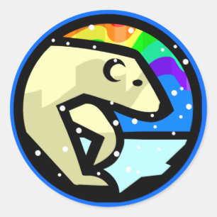 Cool Polar Bear Stickers