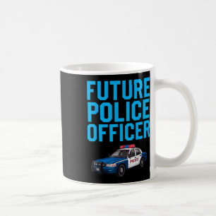 Cool Police Officer Design For Boys Kids Toddler C Coffee Mug