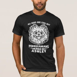 Cool Pomeranian Rule Dog T-Shirt