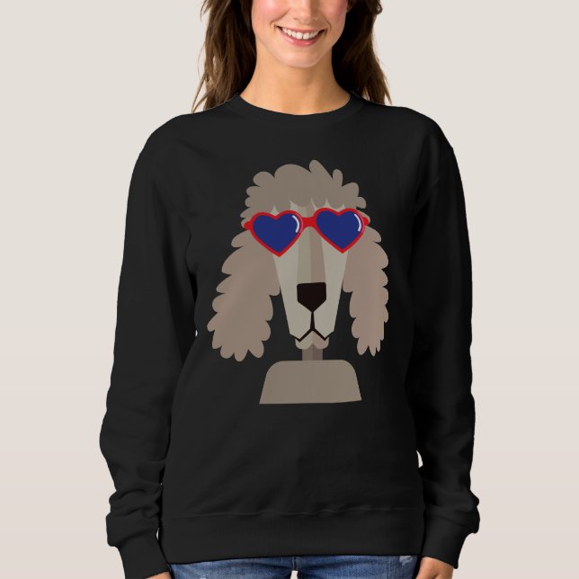 Cool Poodle Sweatshirt (Front)