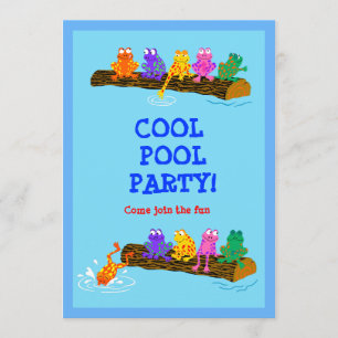 Cool Pool Party! Invitation