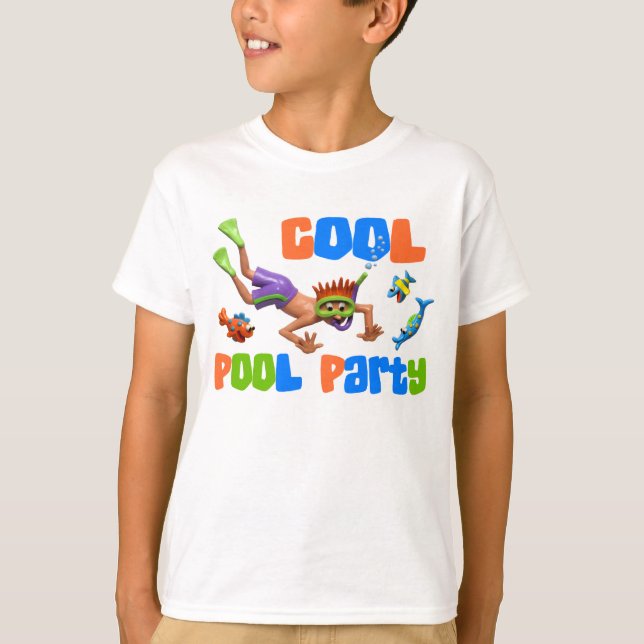 Cool Pool Party T-Shirt (Front)