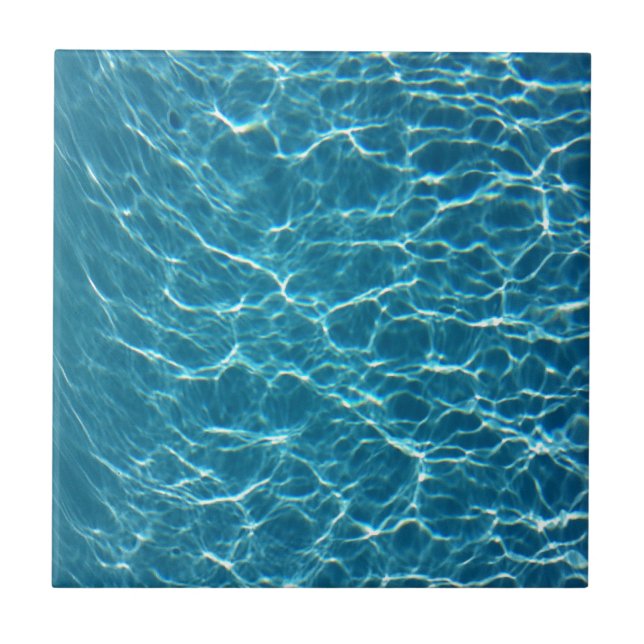 Cool Pool Water Ceramic Tile (Front)