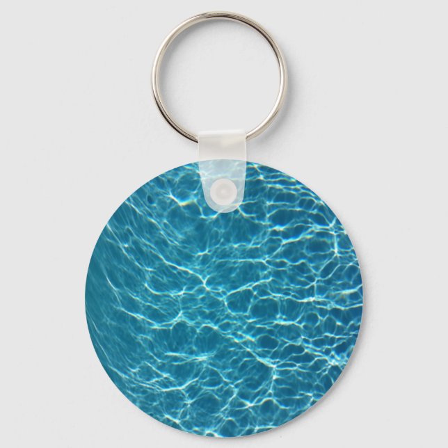 Cool Pool Water Key Ring (Front)
