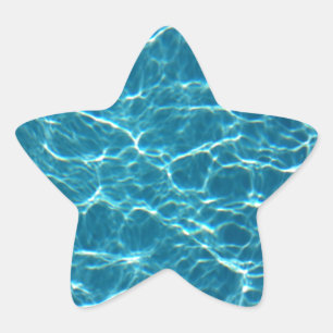 Cool Pool Water Star Sticker