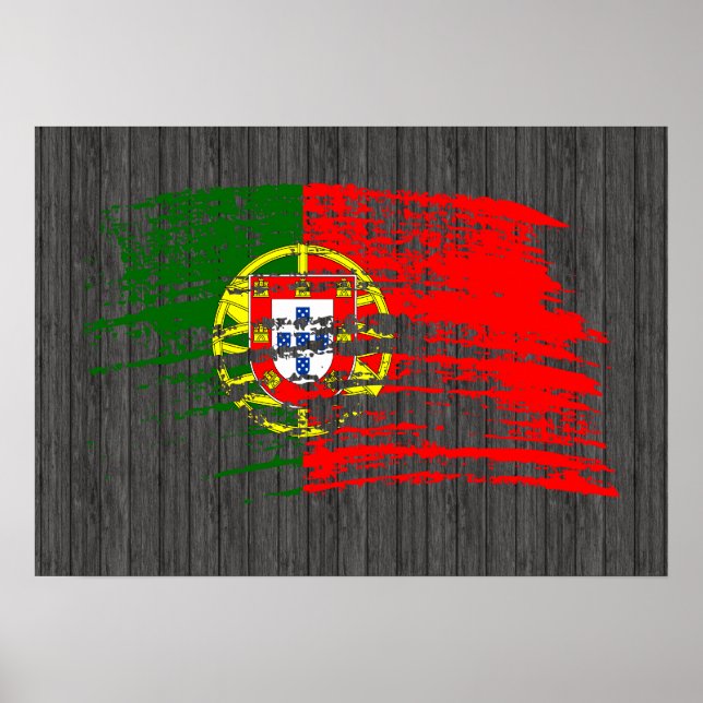 Cool Portuguese flag design Poster (Front)