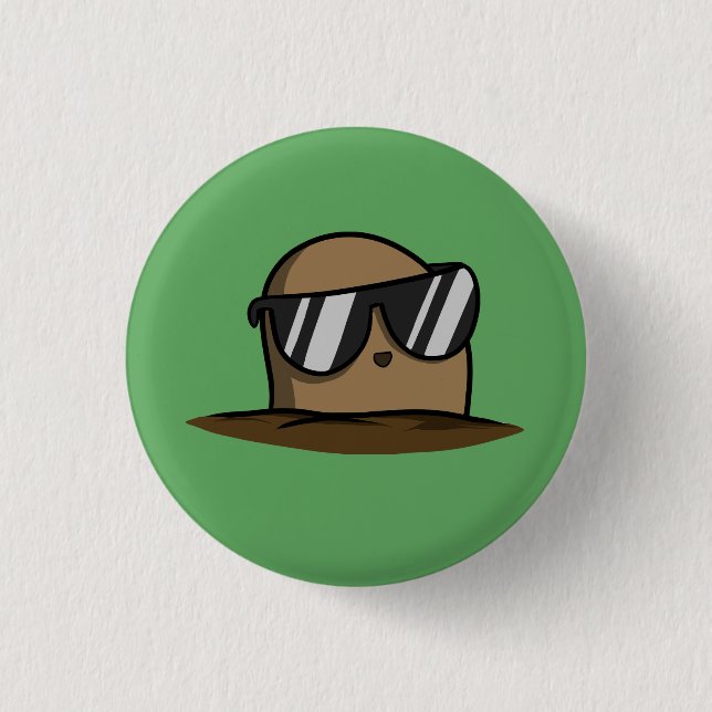 Cool Potato 3 Cm Round Badge (Front)