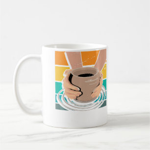 Cool Pottery Artist Clay Ceramic Artist Coffee Mug