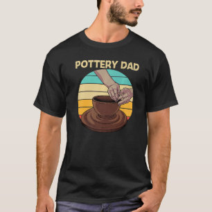 Cool Pottery For Dad Men Pottery Ceramic Pot T-Shirt