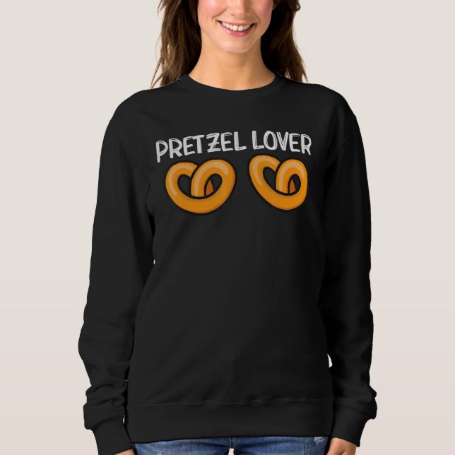 Cool Pretzel Art For Men Women Baked Knot Bread Pa Sweatshirt (Front)