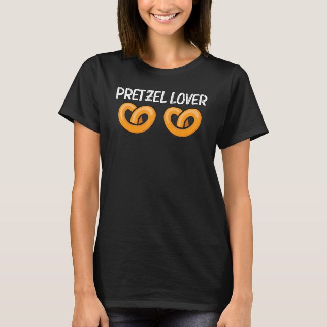 Cool Pretzel Art For Men Women Baked Knot Bread Pa T-Shirt (Front)