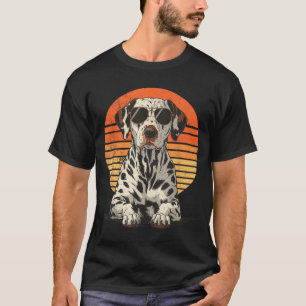 Cool proud dalmatian men women vintage dog lovers T-Shirt