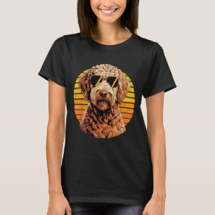 Cool proud doodle men women vintage dog lovers  T-Shirt