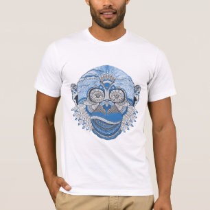 Cool psychedelic monkey T-Shirt