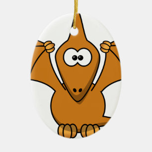 cool pterodactyl ceramic ornament