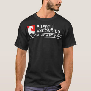 COOL PUERTO ESCONDIDO SURF LONG SLEEVE WITH GPS CO T-Shirt