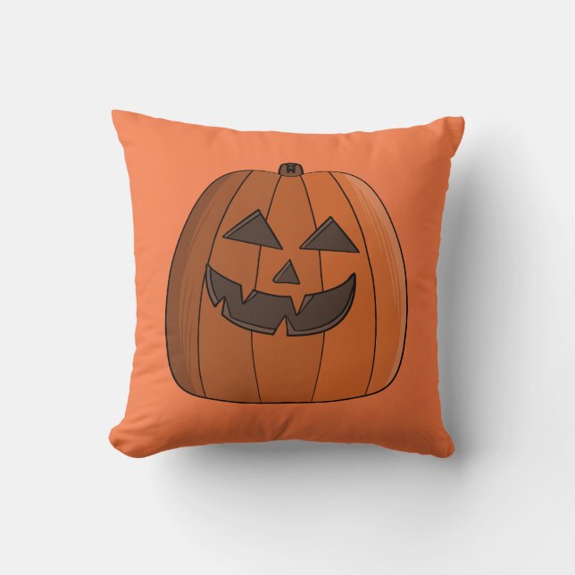 Cool Pumpkin Cushion (Front)