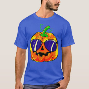 Cool Pumpkin Halloween Women Men Kids Boys Girls  T-Shirt