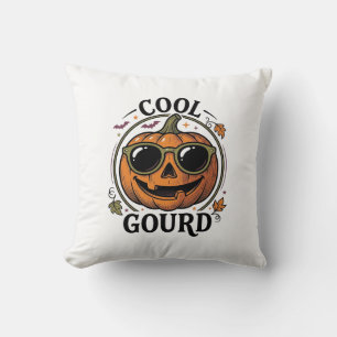 Cool Pumpkin Shirt Vintage Engraved Halloween Sung Cushion