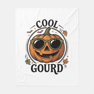 Cool Pumpkin Shirt Vintage Engraved Halloween Sung Fleece Blanket