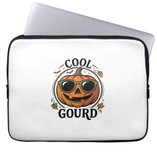 Cool Pumpkin Shirt Vintage Engraved Halloween Sung Laptop Sleeve